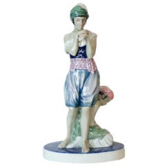 Scheherazade Porcelain Statue by Volkstedt
