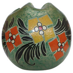 Early 20th Century Art Glass Vase by Verrerie Legras 2