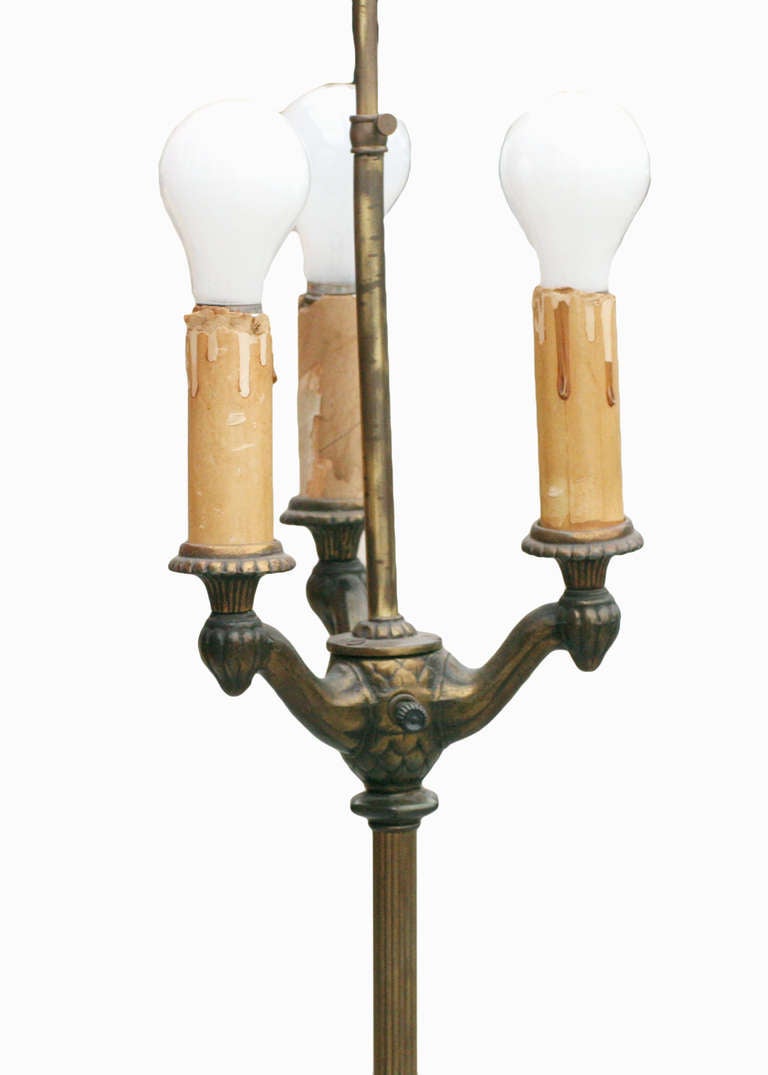 Rare Frankart Figural Floor Lamp In Good Condition In Van Nuys, CA