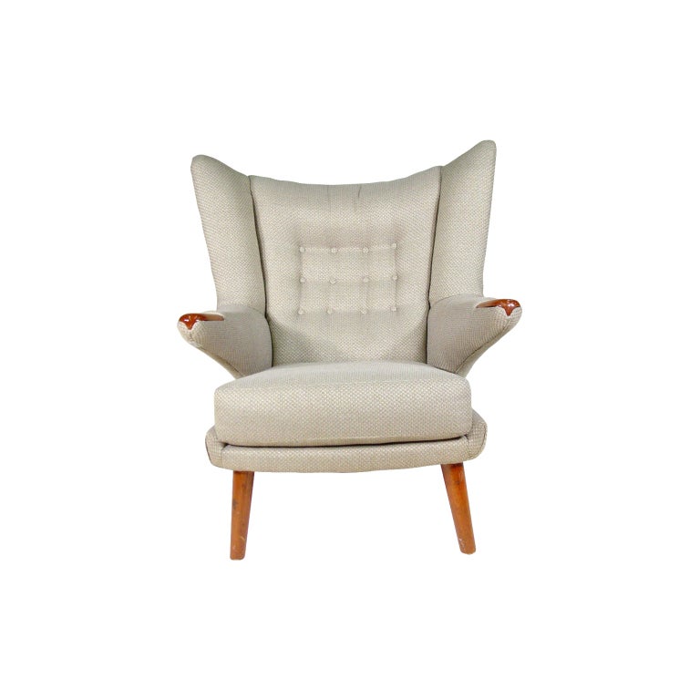 Original Danish Papa Bear Chair by Hans Wegner