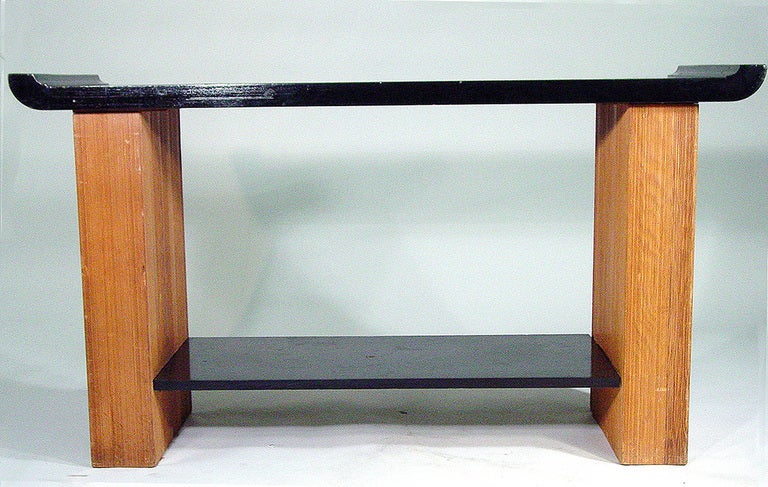 American Paul Frankl Console Table for Johnson Furniture