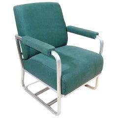 Aluminum Pullman Passenger Train Railroad Lounge Chair ** Saturday Sale** 12
