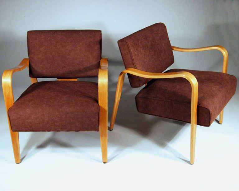 Mid-Century Modern Thonet Bent Plywood Armchairs ** Saturday sale**
