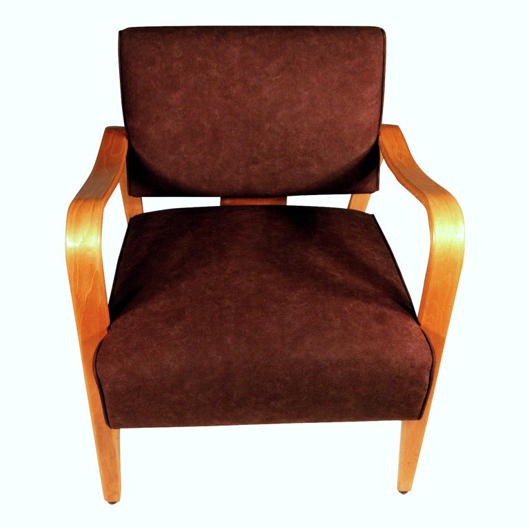 thonet mid century boomerang chair