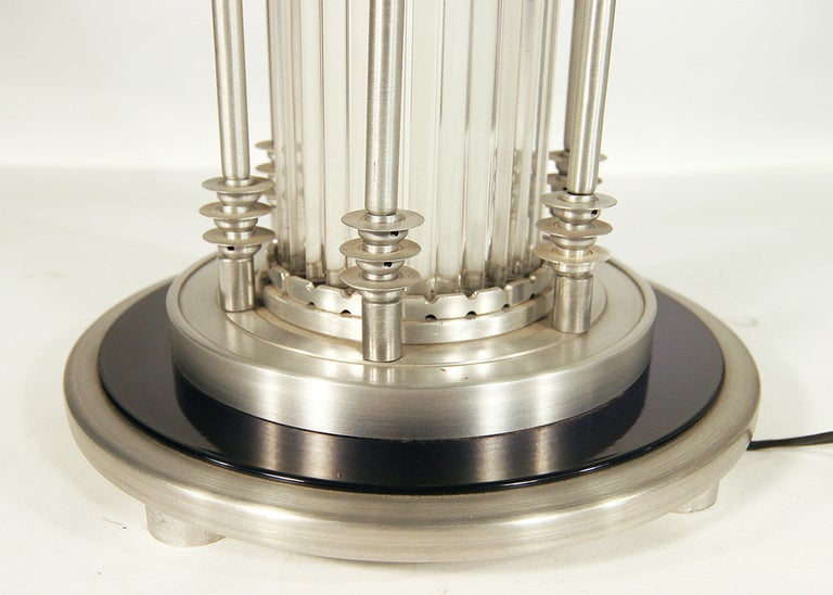 American Art Deco Style Machine Age Table Lamp