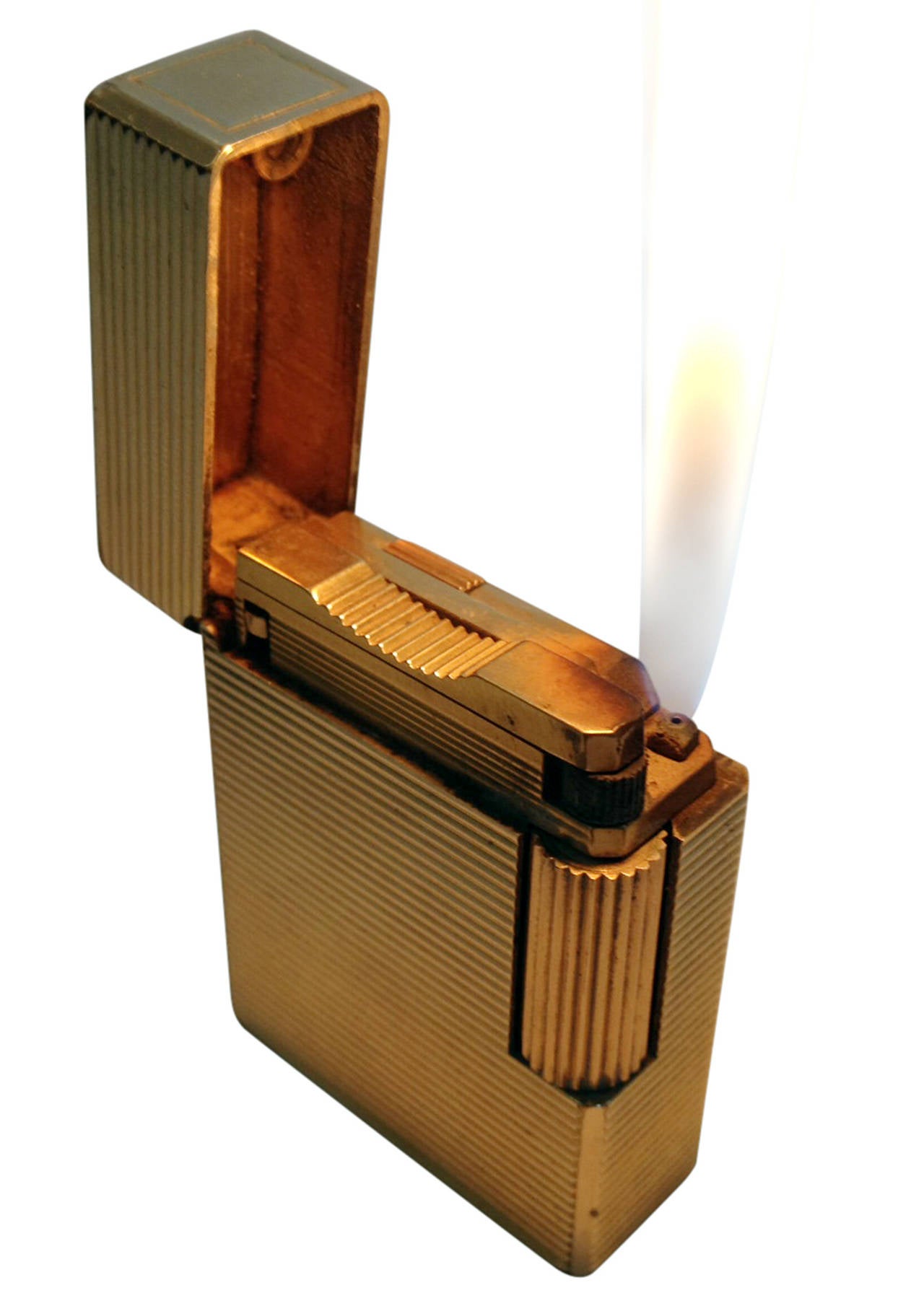 Modern S.T. Dupont Line 1 Pocket Lighter in box  ** Saturday Sale **