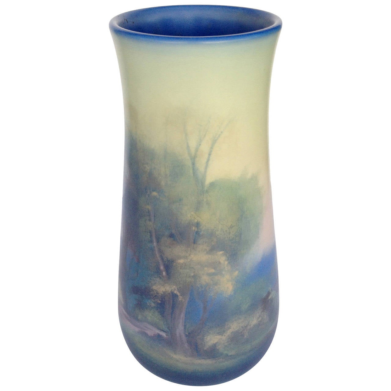 Rookwood Pottery Vellum Glaze Vase, circa 1925 For Sale at 1stdibs