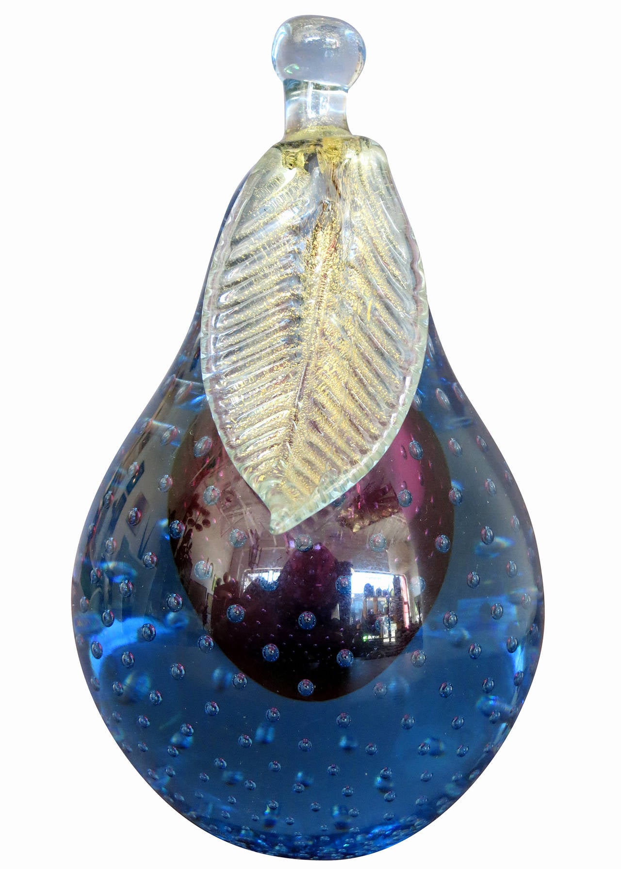 Alfredo Barbini Murano Italian Art Glass Bookends, Circa 1960 at 1stdibs