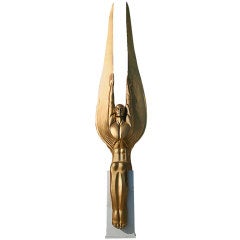 Art Deco Angel Sculpture "Wings of the Republic" 5