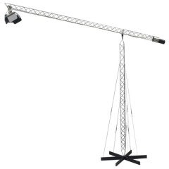 Postmodern Crane Floor Lamp by Curtis Jere **Saturday Sale**