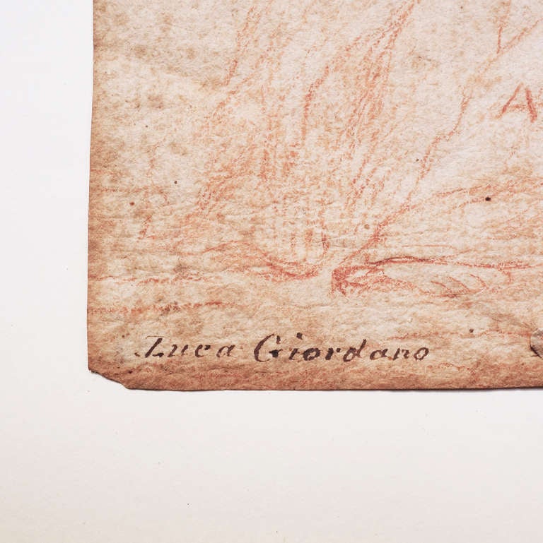 Italian Luca Giordano Study for Visitation For Sale