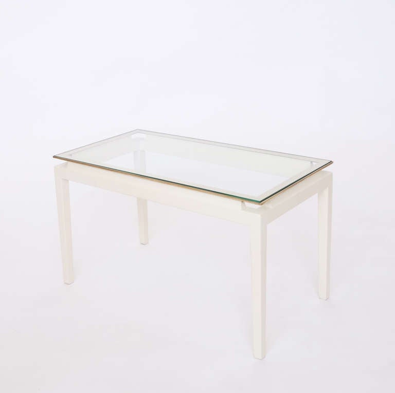 Italian Painted Wood Coffee Table For Sale 1