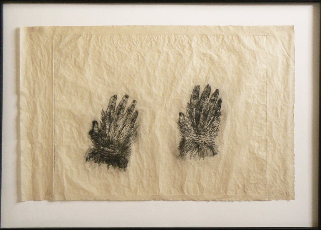 American Kiki Smith Etching For Sale