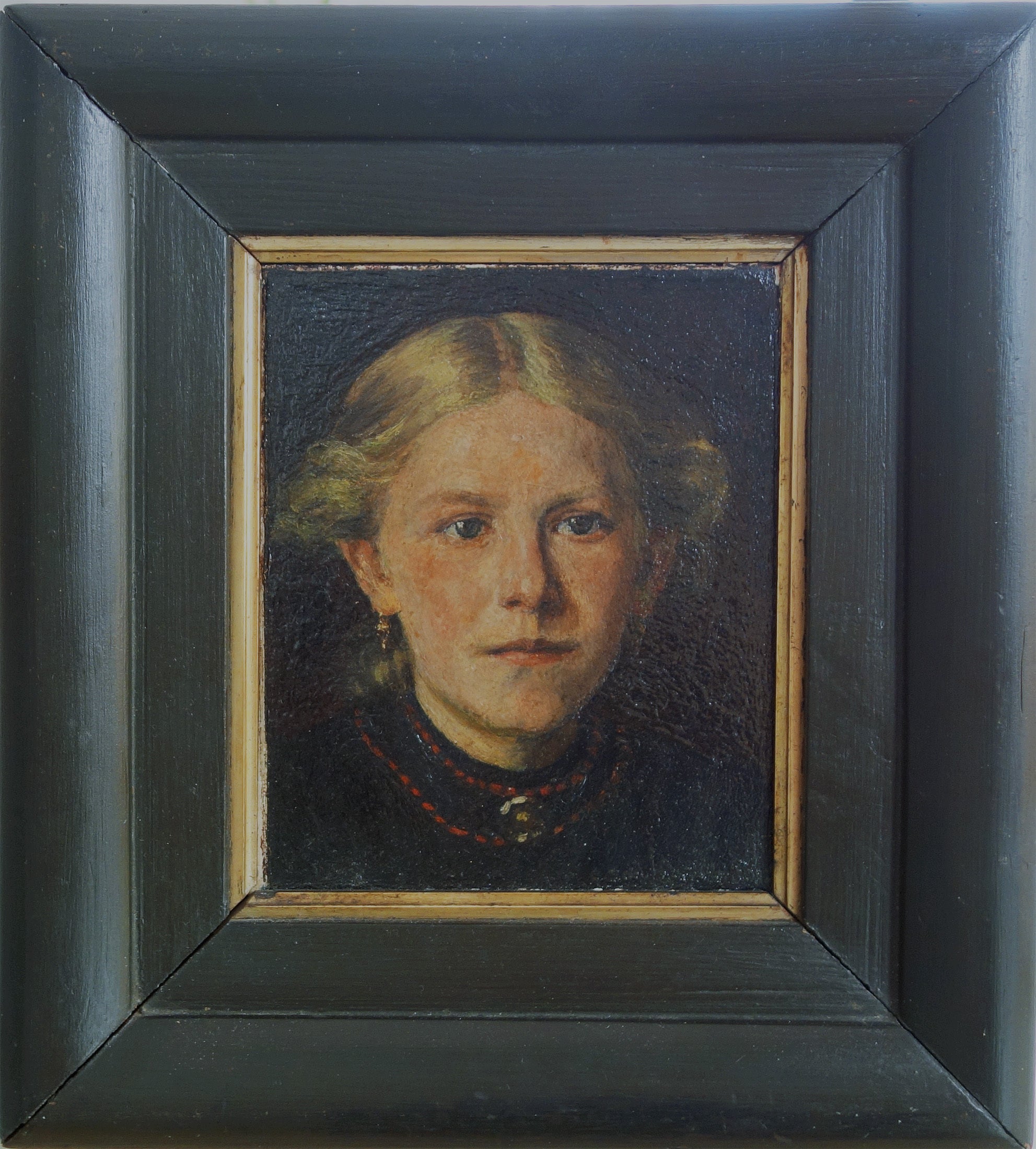 Portrait of a Young Woman, Northern European School For Sale