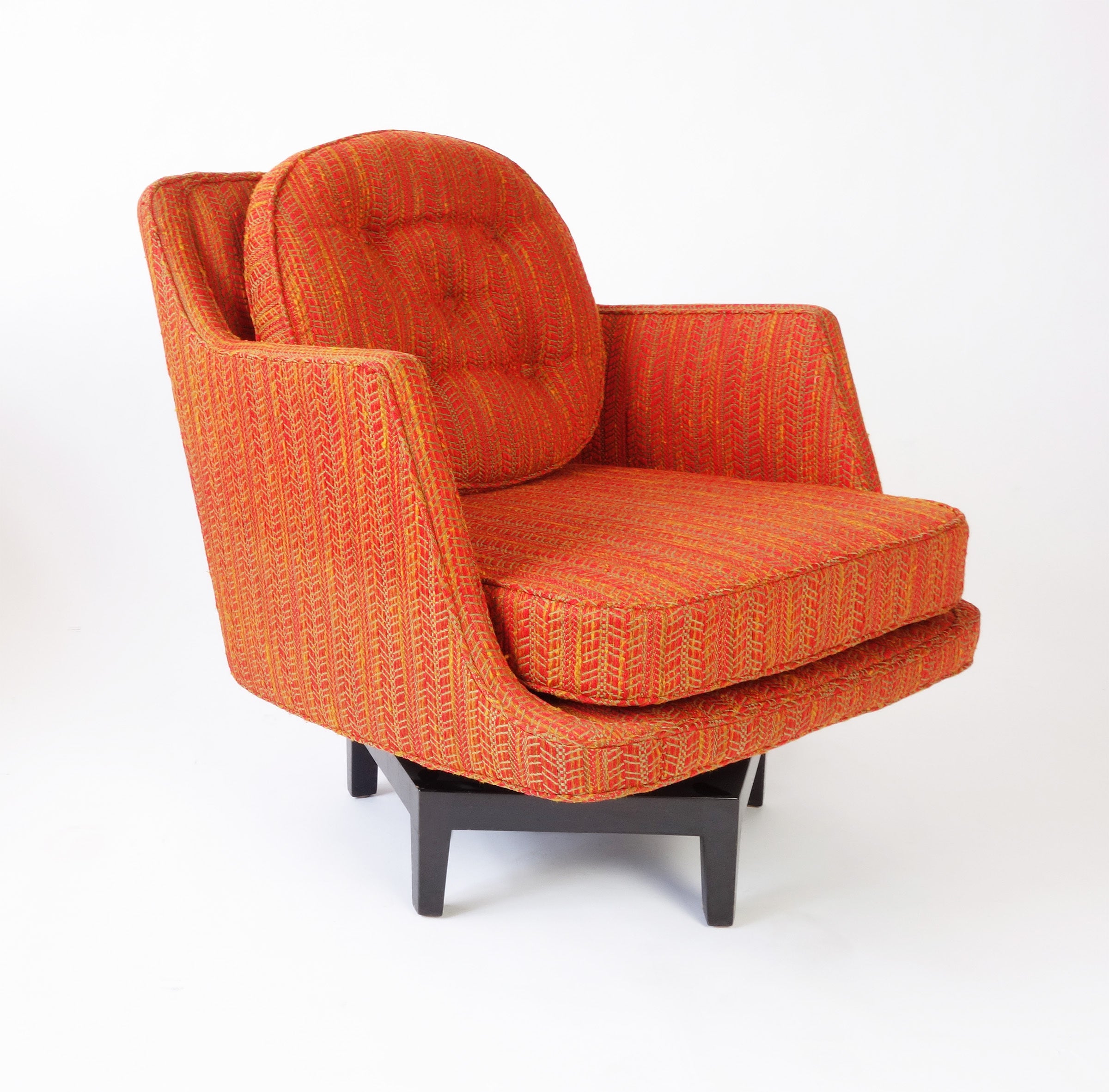 Swivel Armchair by Edward Wormley for Dunbar For Sale