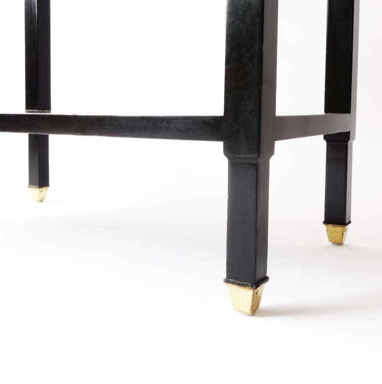 Regency Ebonized Three Tier Etagère