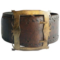 Antique Strongman's Belt