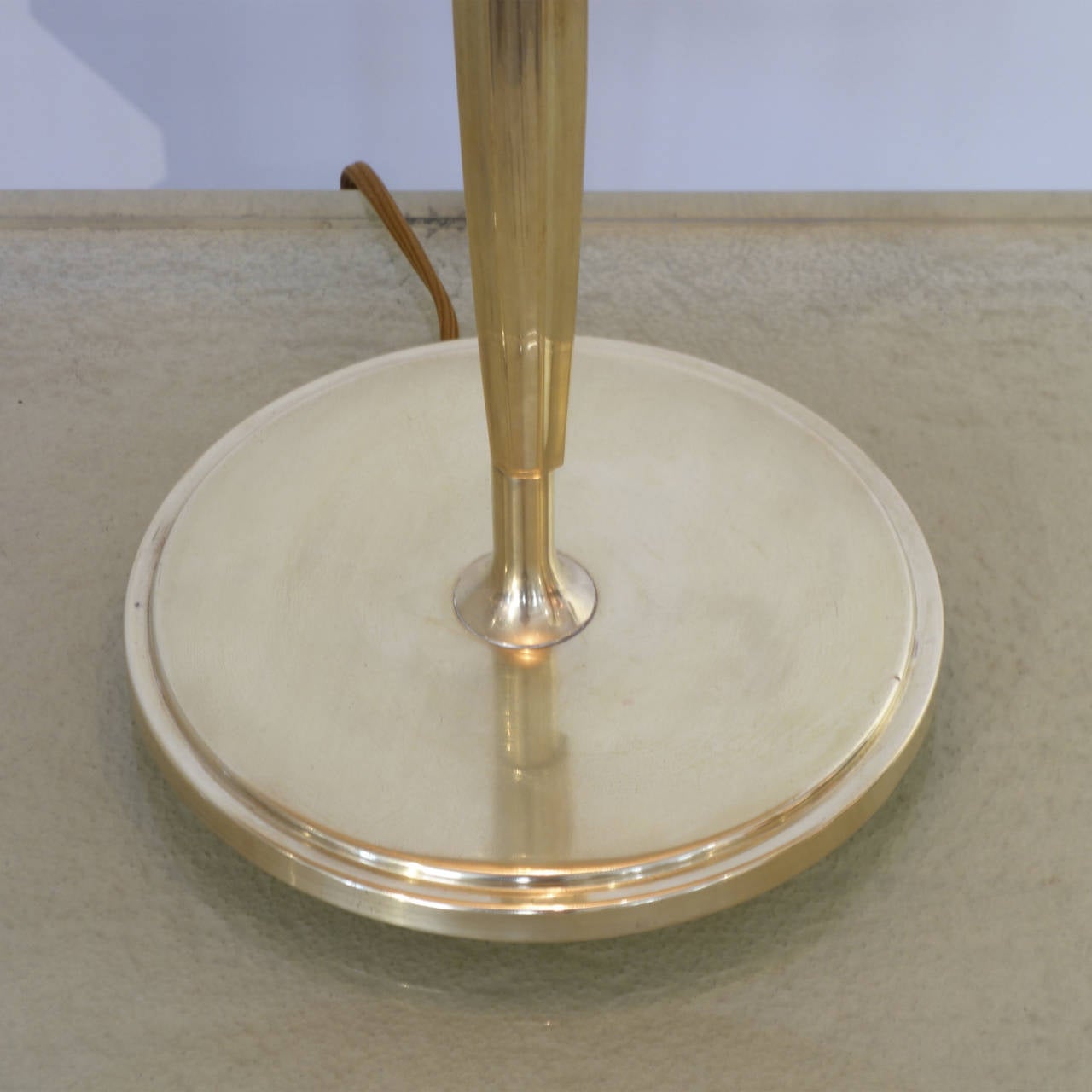 Scandinavian Modern Stunning Brass Desk Lamp