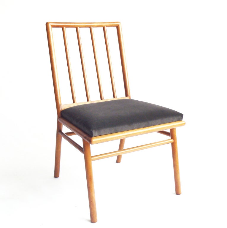 American A Set of Four T. H. Robsjohn Gibbings Chairs For Sale