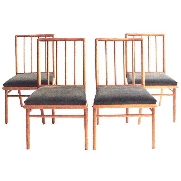 A Set of Four T. H. Robsjohn Gibbings Chairs For Sale