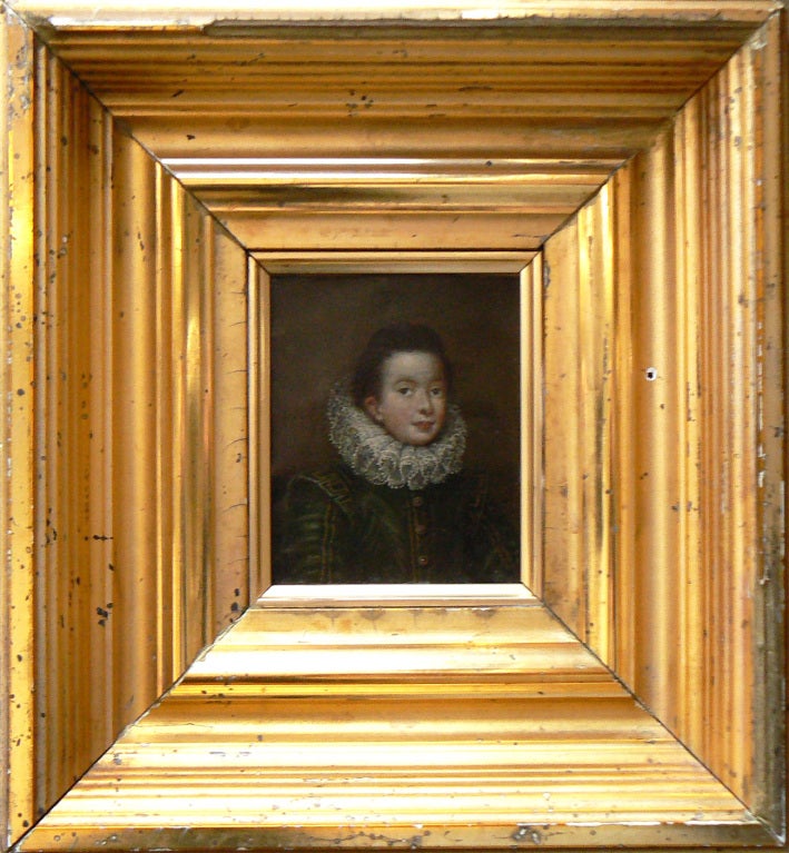 Lavinia Fontana Portrait Miniature of a Young Woman