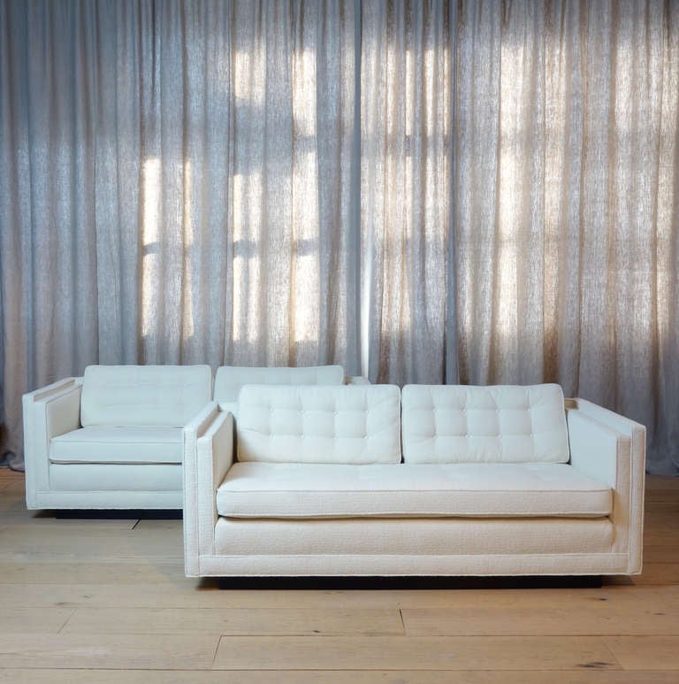 Pair of Sofas by Directional, Attributed to Paul McCobb