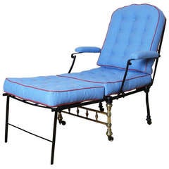 Adjustable Campaign Chaise