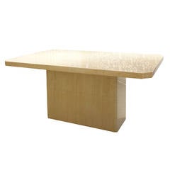 Impressive Italian Travertine Dining Table