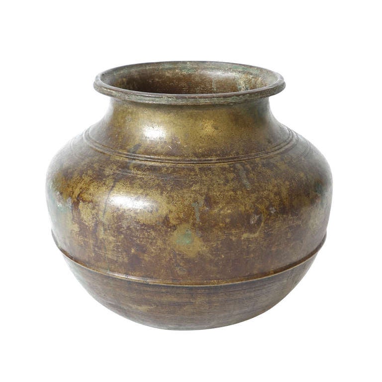 Indian Bronze Vessel For Sale at 1stDibs