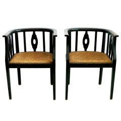A Pair of Wilhelm Schmidt Chairs