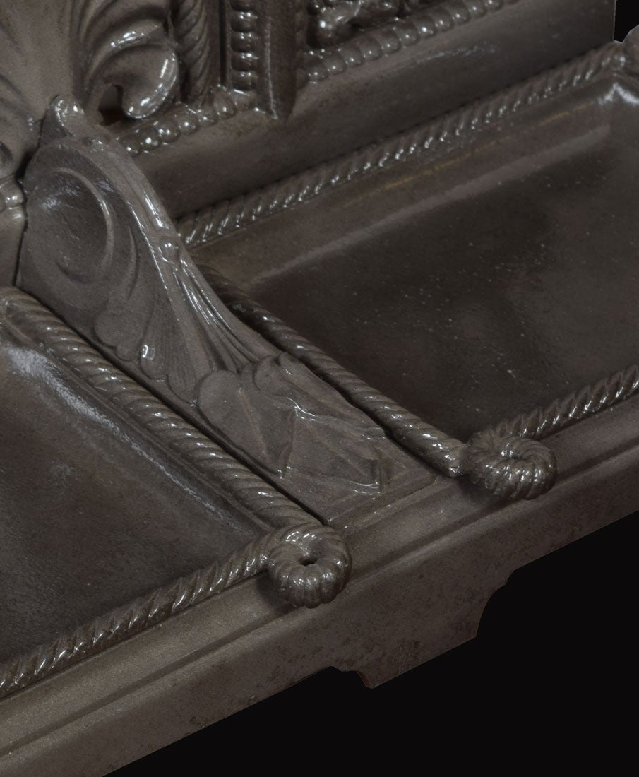 Coalbrookdale Cast Iron Hall Stand at 1stdibs