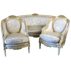 Painted and Gilt Framed Suite