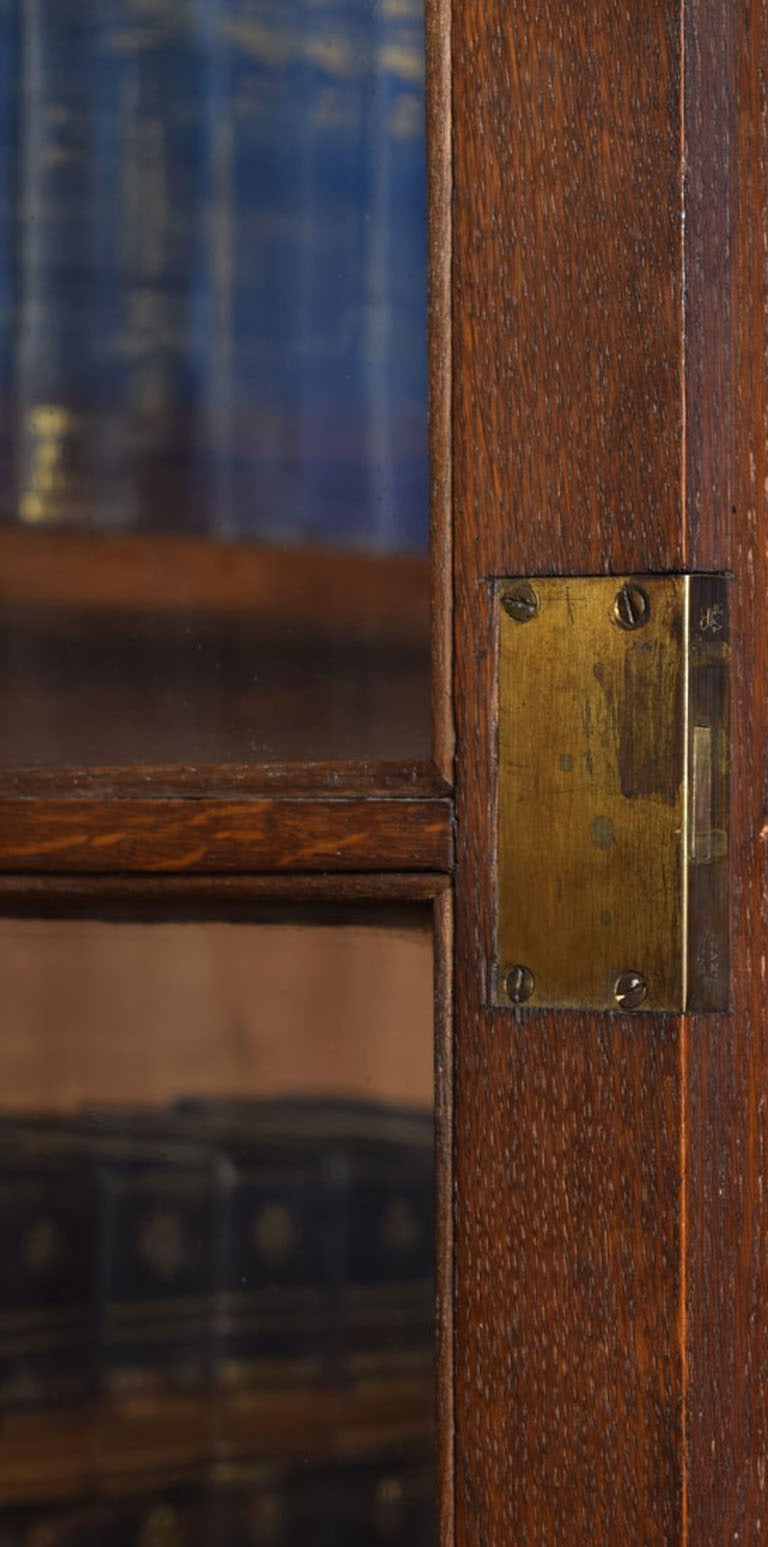 victorian library bookcase