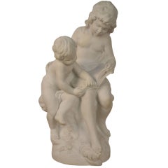 Parian Figure of Young Boy and Girl 11