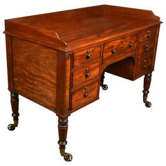 Mahogany Dressing or Writing Table 4