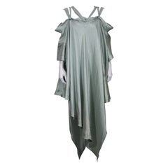 Romeo Gigli Celadon Silk Scarf Dress at 1stDibs