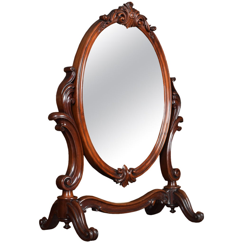 19th Century French Bronze Doré Solid Lapis Lazuli Dressing Table 19th Century Mahogany Dressing Table Mirror