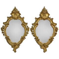 Pair of Giltwood Wall Mirrors