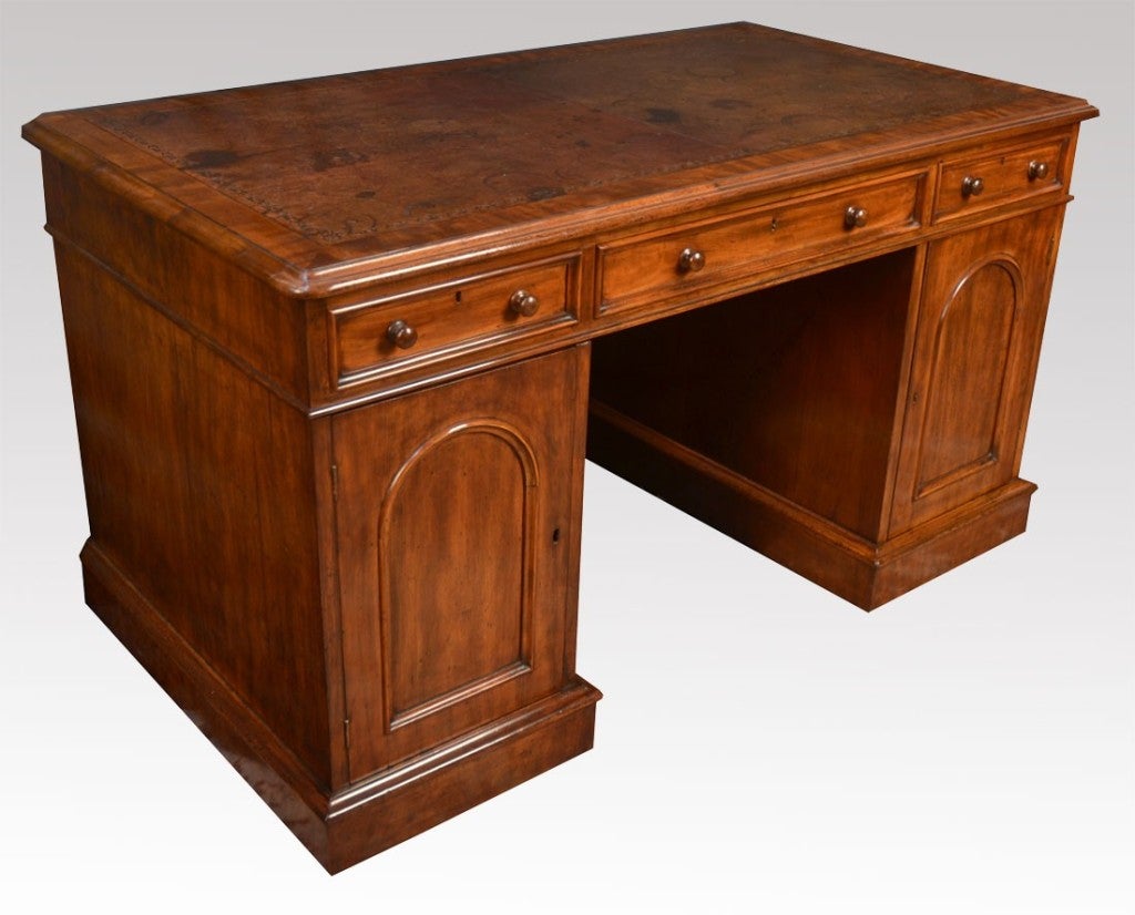 19th Century Mahogany partners desk