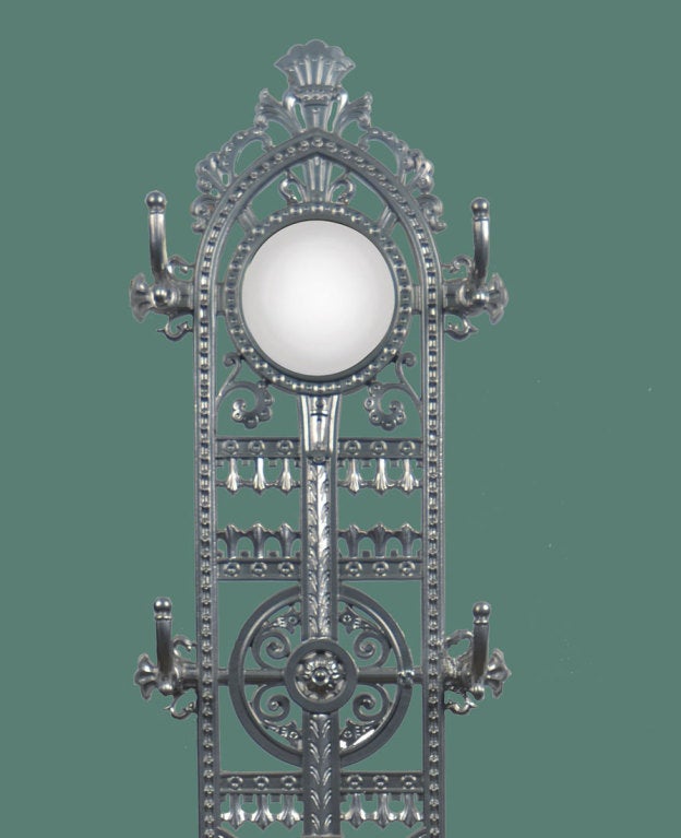 Victorian Cast Iron Coat Stand