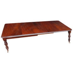 Antique Victorian Mahogany Dining Table