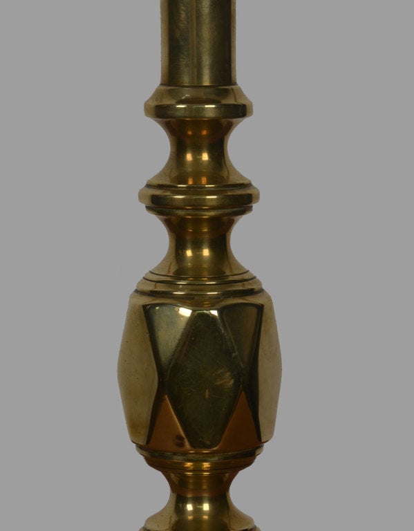 English Ace of Diamonds Candle sticks