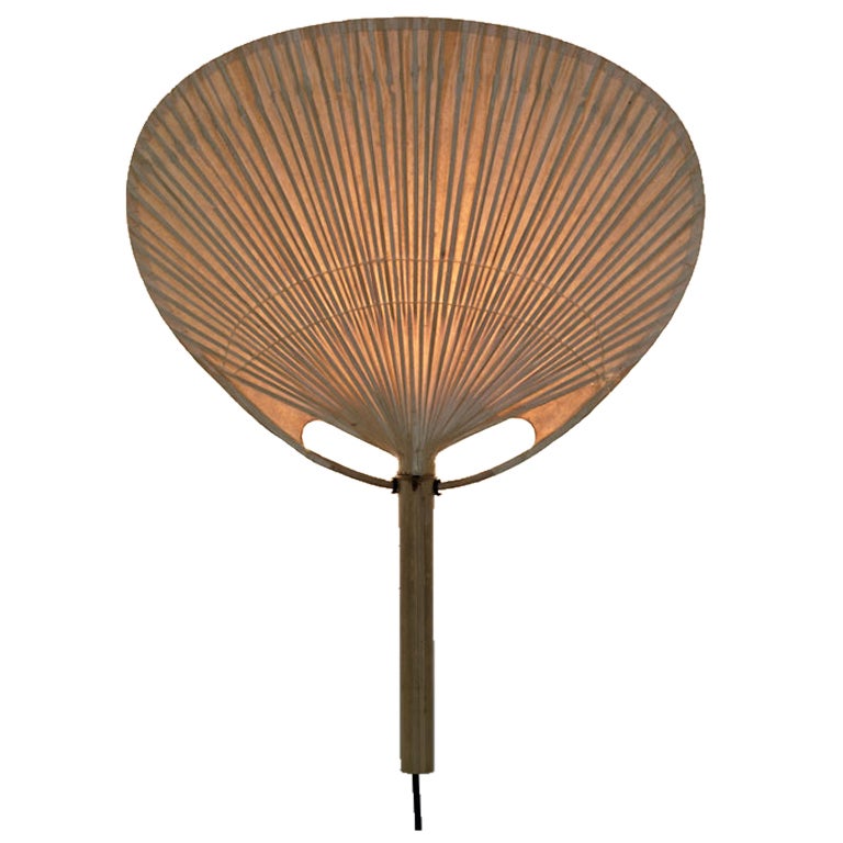 Wall light " Uchiwa V" by Ingo MAURER, 1973