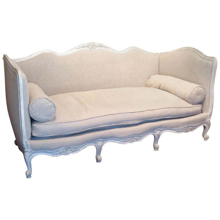 19th Century Louis XV Style Alcove Sofa