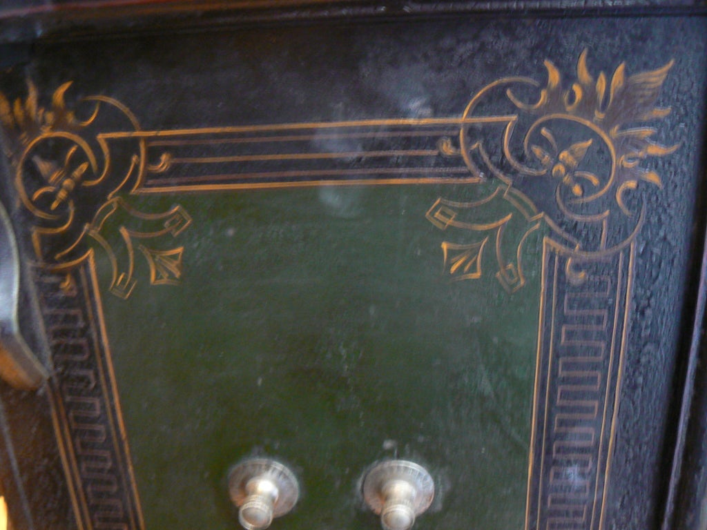 antique double door safe