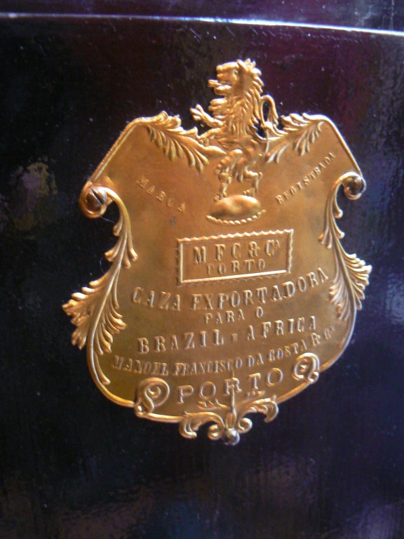 20th Century 19th Century Colonial Two-Door Iron Safe