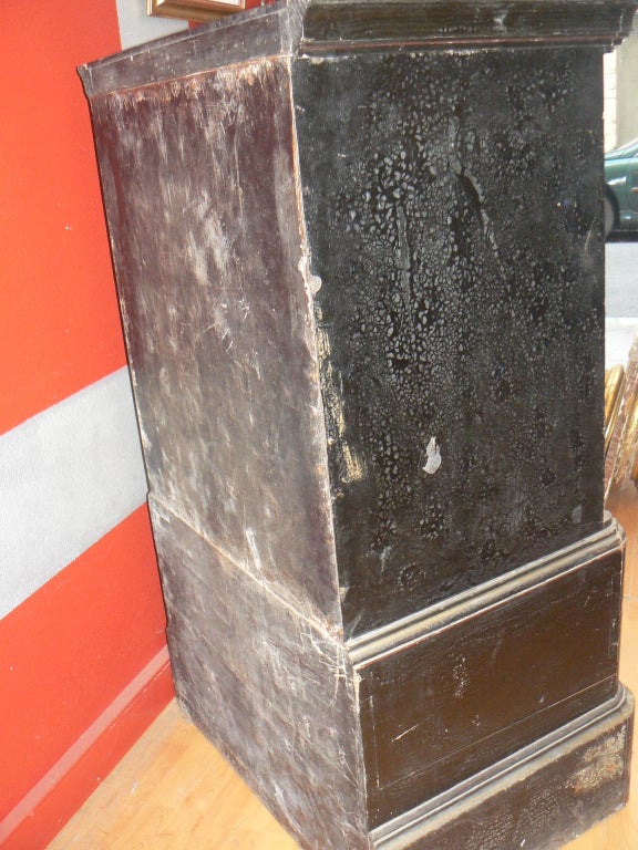19th Century Colonial Two-Door Iron Safe 1