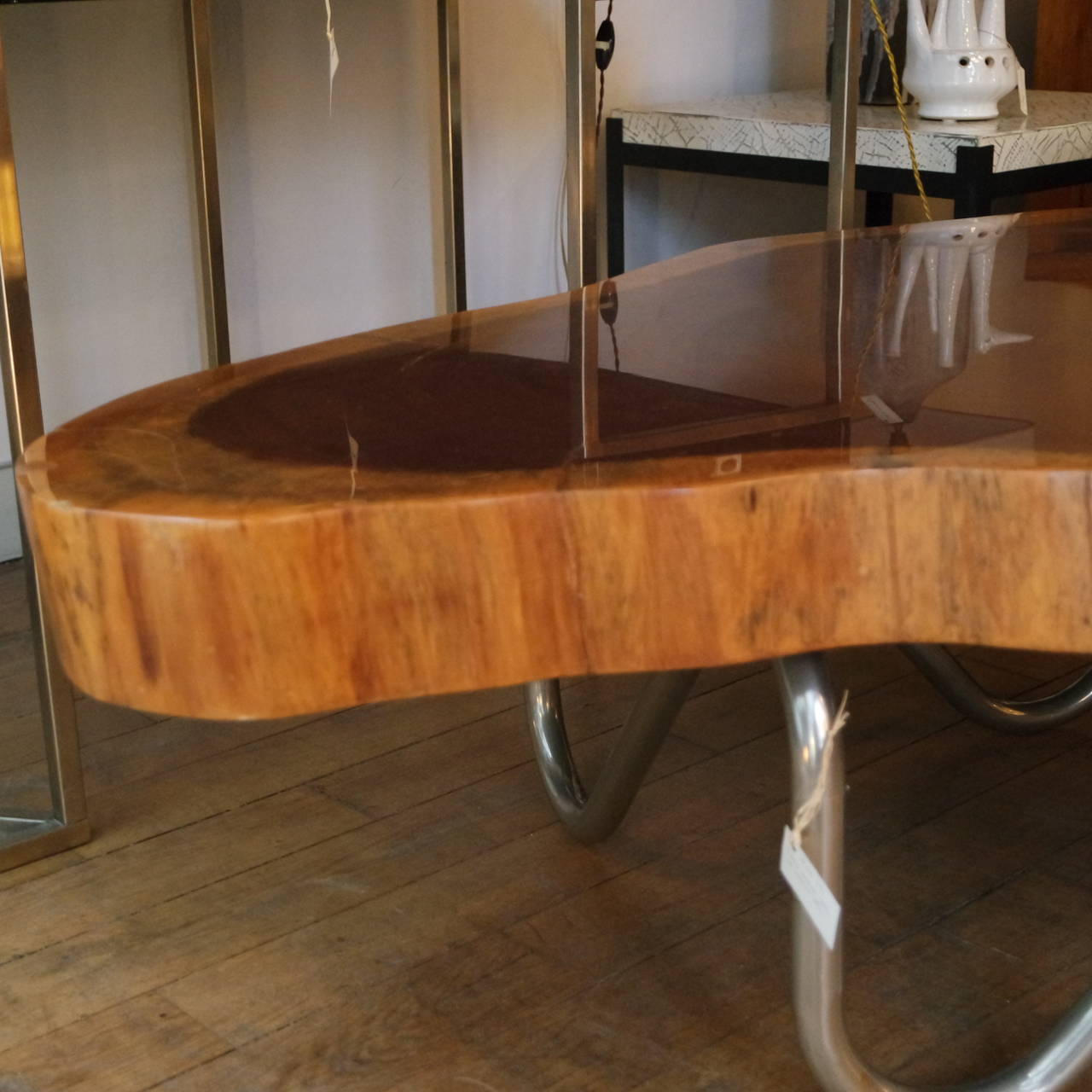 Fantastic Wood Coffee Table In Good Condition In Paris, FR