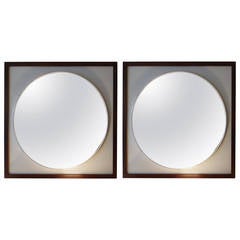 Pair of 1970s Italian Mirrors