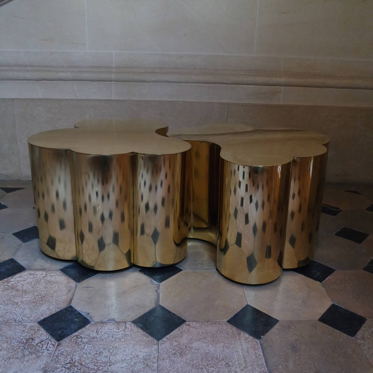 Twin Tables by Edouard De La Marque In Excellent Condition In Paris, FR